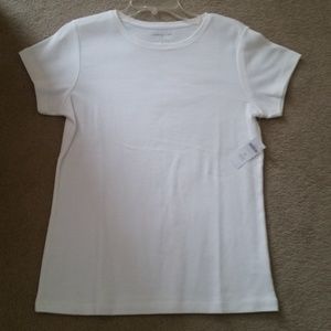 Coldwater Creek white short sleeve T shirt M.